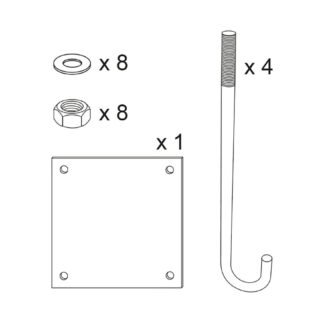 Kit de colocación para 202541 y 202542