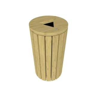 Papelera Genève 110 litros - Seguridad vial