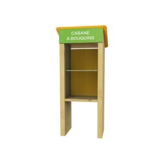 Cabaña de libros - Pérgola - Espacios verdes - Mobiliario urbano
