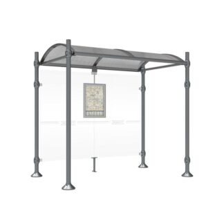 Marquesina Provincia cabezal Inox cepillado